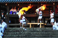 生駒の火祭り